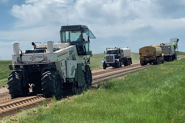 Full Depth Reclamation Pulverizing Montana Based